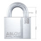 Замок навесной Abloy PL350 PROTEC NA77FF 2KEY Pro N NR shackle 25мм BOX 14мм Замок навесной Abloy PL350 PROTEC NA77FF 2KEY Pro N NR shackle 25мм BOX 14мм