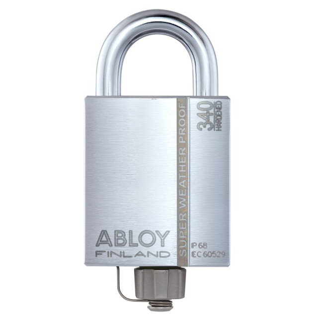 Замок навісний ABLOY PLLW340T *PROTEC2 CLIQ TA77ZZ M/S NR_shackle 25мм 10мм BOX