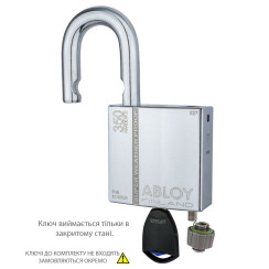 Замок навісний ABLOY PLLW350T *PROTEC2 CLIQ TA77ZZ M/S NR_shackle 25мм 14мм BOX Замок навісний ABLOY PLLW350T *PROTEC2 CLIQ TA77ZZ M/S NR_shackle 25мм 14мм BOX