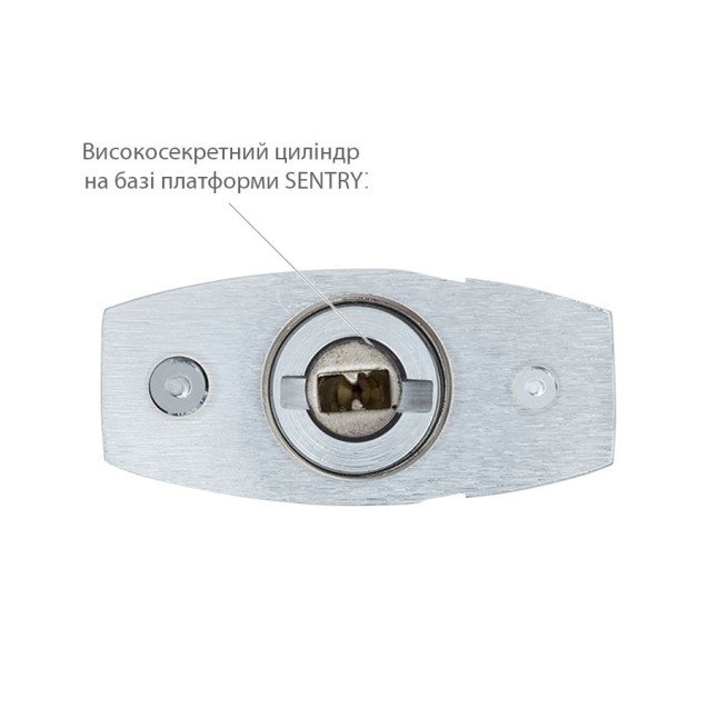 Замок навісний ABLOY PL330 SENTRY BA66EE O/K NR_shackle 25мм 10мм BOX