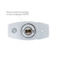 Замок навісний ABLOY PL330 SENTRY BA66EE O/K NR_shackle 25мм 10мм BOX