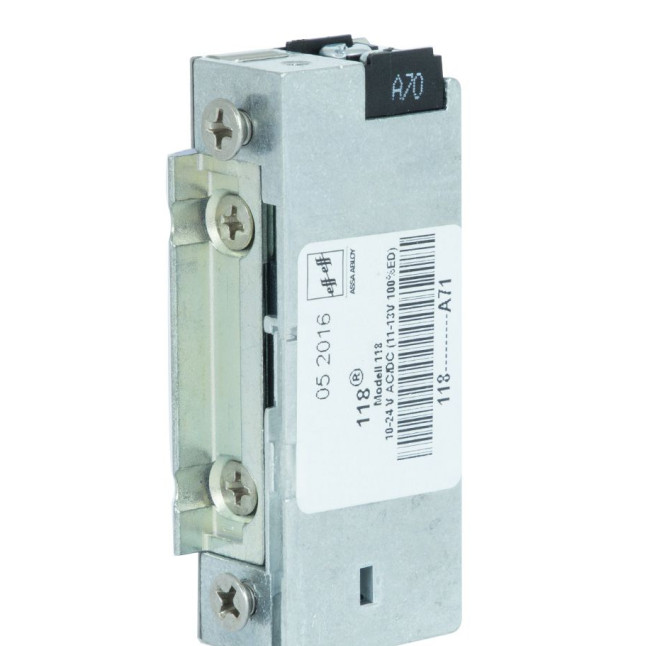 Защелка электромеханическая EFF EFF 118 -A71 FaFix (W/O SP 10-24V AC/DC) НЗ универсальная с узким корпусом Защелка электромеханическая EFF EFF 118 -A71 FaFix (W/O SP 10-24V AC/DC) НЗ универсальная с узким корпусом