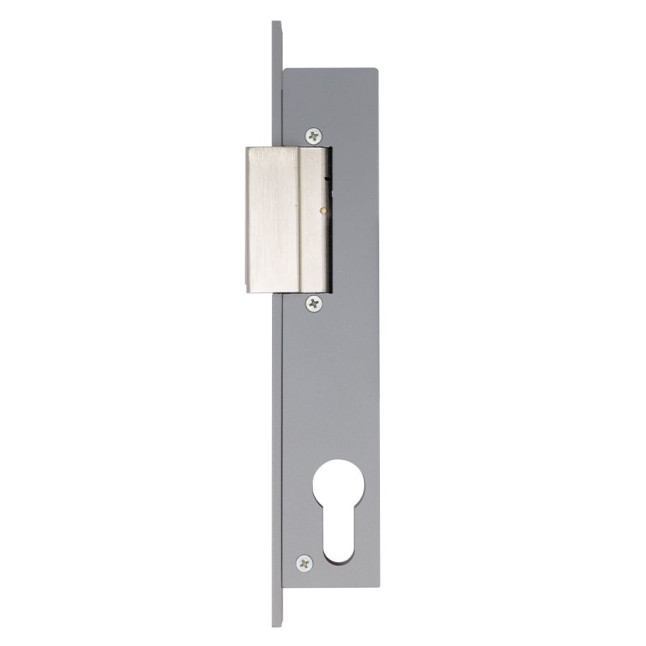 Защелка электромеханическая EFF EFF 914 ZY12-02E34 (W/O SP GREY 12V DC Ee L 12мм) НЗ для стеклянных дверей