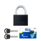 Замок навісний MUL-T-LOCK M10/C1 CLASSIC 064 2KEY ARC_BLACK R_shackle 30мм 9,5мм BOX_M