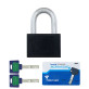 Замок навісний MUL-T-LOCK M13/C1 *INTERACTIVE+ 264S+ 2KEY DND3D_BLUE_INS R_shackle 37мм 12,7мм BOX_M
