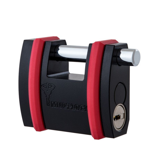 Замок навісний MUL-T-LOCK SBNE10 7x7 0767 3KEY DND77_GREY_INS SLID_shackle 9мм 10мм BOX_M