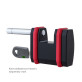 Замок навісний MUL-T-LOCK SBNE10 CLASSIC 064 3KEY ARC_GREY_INS SLID_shackle 9мм 10мм BOX_M