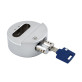 Замок навісний MUL-T-LOCK HOCKEY PUCK *ClassicPro 4867 2KEY DND3D_BLUE_INS SLID_shackle 10мм BOX_M