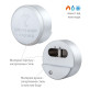 Замок навісний MUL-T-LOCK HOCKEY PUCK *ClassicPro 4867 2KEY DND3D_BLUE_INS SLID_shackle 10мм BOX_M