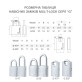 Замок навісний MUL-T-LOCK G55 *ClassicPro 4867 2KEY DND_BLUE_INS NR_shackle 27мм 10мм BOX_M