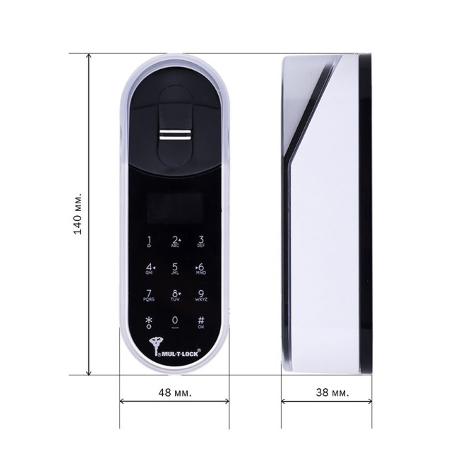 Электронный считыватель Mul-t-lock Enter Touchpad доступ по коду Электронный считыватель Mul-t-lock Enter Touchpad доступ по коду