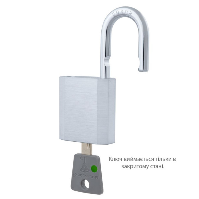 Замок навісний MUL-T-LOCK G47 7x7 0767 O/K NR_shackle 26.5мм 8мм BOX_M