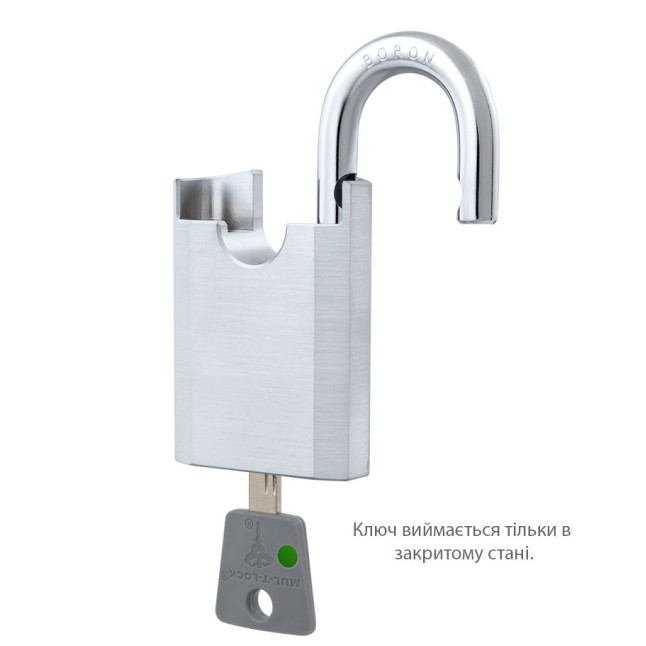 Замок навісний MUL-T-LOCK G55P CLASSIC 064 M/S NR_shackle 23мм 10мм BOX_M
