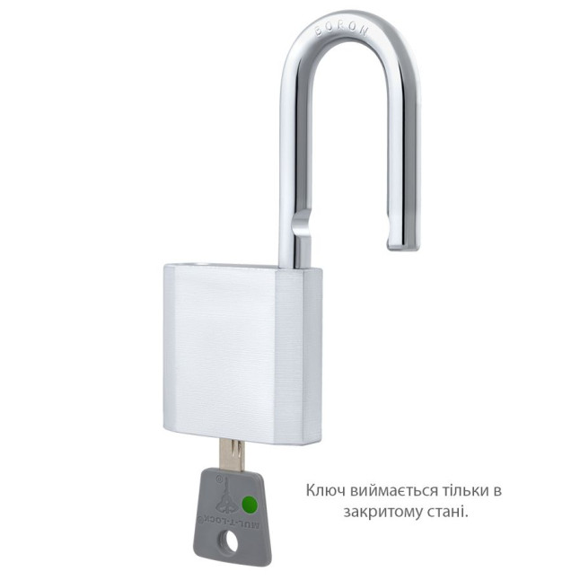 Замок навісний MUL-T-LOCK G55 CLASSIC 035 M/S NR_shackle 50мм 10мм BOX_M
