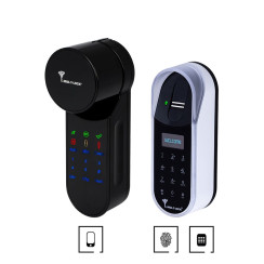 Електронний контролер MUL-T-LOCK ENTR чорний з Fingerprint доступ по відбиткам пальця + код Електронний контролер MUL-T-LOCK ENTR чорний з Fingerprint доступ по відбиткам пальця + код