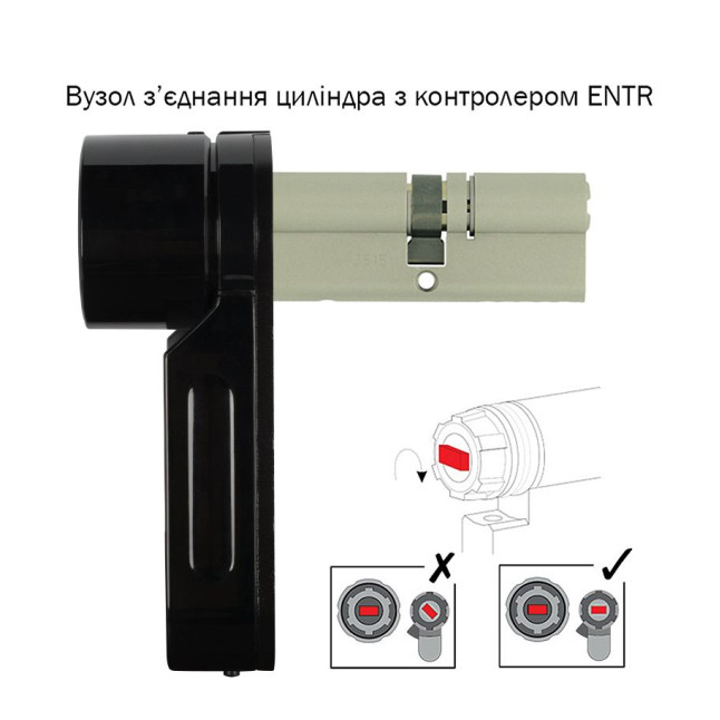 Электронный контроллер Mul-t-lock Enter черный с Fingerprint доступ по отпечаткам пальца + код Электронный контроллер Mul-t-lock Enter черный с Fingerprint доступ по отпечаткам пальца + код