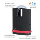 Замок навісний MUL-T-LOCK NE12H *INTERACTIVE+ 264S+ 3KEY DND3D_BLUE NR_shackle 25мм 12мм BOX_M