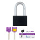 Замок навісний MUL-T-LOCK M13/C2 *ClassicPro 4867 2KEY DND3D_PURPLE_INS R_shackle 58мм 12,7мм BOX_M