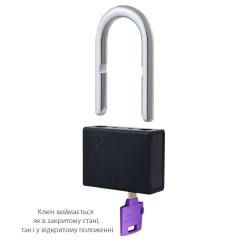 Замок навісний MUL-T-LOCK M10/C1 *ClassicPro 2865 2KEY DND3D_PURPLE_INS R_shackle 30мм 9,5мм BOX_M Замок навісний MUL-T-LOCK M10/C1 *ClassicPro 2865 2KEY DND3D_PURPLE_INS R_shackle 30мм 9,5мм BOX_M
