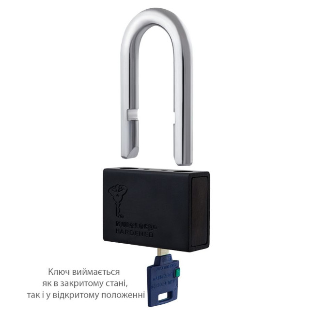 Замок навісний MUL-T-LOCK M13/C1 *ClassicPro 4867 2KEY DND3D_PURPLE_INS R_shackle 37мм 12,7мм BOX_M