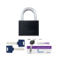 Замок навісний MUL-T-LOCK M10/C1 *ClassicPro 3864 2KEY DND_BLUE_INS R_shackle 30мм 9,5мм BOX_M