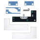 Завіс RYOBI TRANSOM PATCH FITTING RP-040 для скляних дверей
