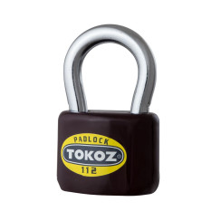 Замок навесной Tokoz 112/50 O/K R shackle 32мм 9мм 