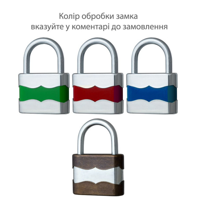 Замок навісний TOKOZ DUPLO_45 2KEY TK3_M NR_shackle 25мм 5,6мм