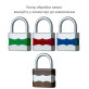 Замок навісний TOKOZ DUPLO_45 2KEY TK3_M NR_shackle 25мм 5,6мм