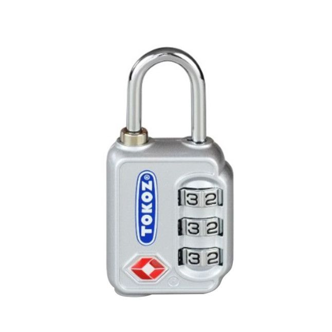 Замок навісний TOKOZ TSA CODE NR_shackle 22мм 3мм BLISTER Замок навісний TOKOZ TSA CODE NR_shackle 22мм 3мм BLISTER