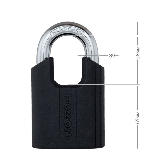 Замок навесной Tokoz PLUTO G50 Guarda LONG 3KEY TK5 M NR shackle 35мм 10мм BLISTER Замок навесной Tokoz PLUTO G50 Guarda LONG 3KEY TK5 M NR shackle 35мм 10мм BLISTER