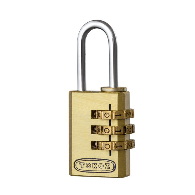 Замок навісний TOKOZ DELTA_20/3 CODE NR_shackle 22мм 3мм BLISTER Замок навісний TOKOZ DELTA_20/3 CODE NR_shackle 22мм 3мм BLISTER