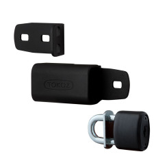 Замок навесной Tokoz UZ 240+ с навесами 3KEY TK4 M R shackle 33мм 9мм BOX Замок навесной Tokoz UZ 240+ с навесами 3KEY TK4 M R shackle 33мм 9мм BOX