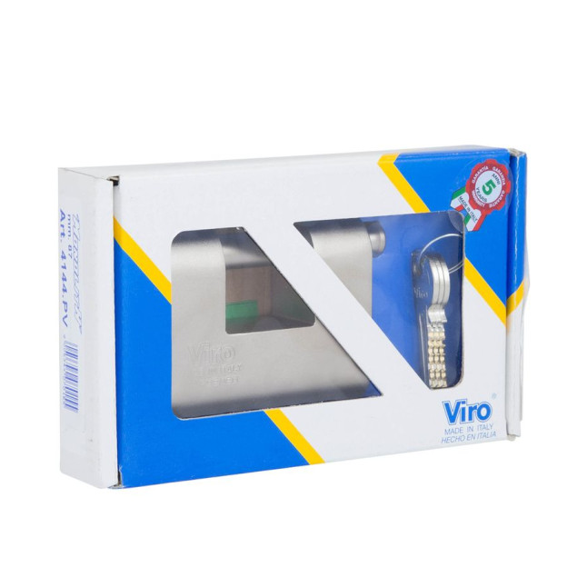 Замок навісний VIRO MONOLITH 4144 3KEY 20,5мм 13мм BOX key profile patented Замок навісний VIRO MONOLITH 4144 3KEY 20,5мм 13мм BOX key profile patented