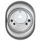 Протектор DISEC MONOLITO BD108 Omega Oval 22мм нерж.сталь мат 3клас IT внешний