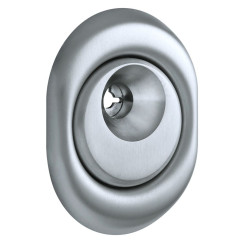 Протектор DISEC MONOLITO BD108 Omega Oval 22мм хром мат 3клас T внешний Протектор DISEC MONOLITO BD108 Omega Oval 22мм хром мат 3клас T внешний