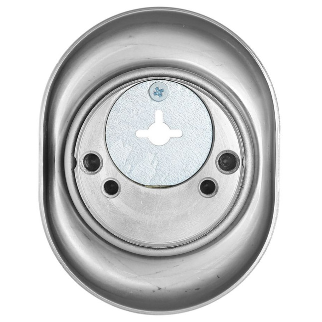 Протектор DISEC MONOLITO BD108 Omega Oval 22мм хром мат 3клас T внешний Протектор DISEC MONOLITO BD108 Omega Oval 22мм хром мат 3клас T внешний