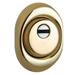 Протектор DISEC DIAMOND BKD250 DIN OVAL 25мм Латунь_PVD 4клас 2 Зовнішній Протектор DISEC DIAMOND BKD250 DIN OVAL 25мм Латунь_PVD 4клас 2 Зовнішній