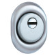 Протектор DISEC DIAMOND BKD250 DIN Oval 25мм хром мат 4клас T внешний
