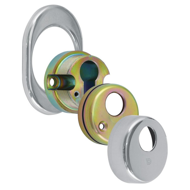 Протектор DISEC CONTRO CD2100 DIN OVAL 30/40мм Хром_полірований 3клас C Внутрішній, регульований