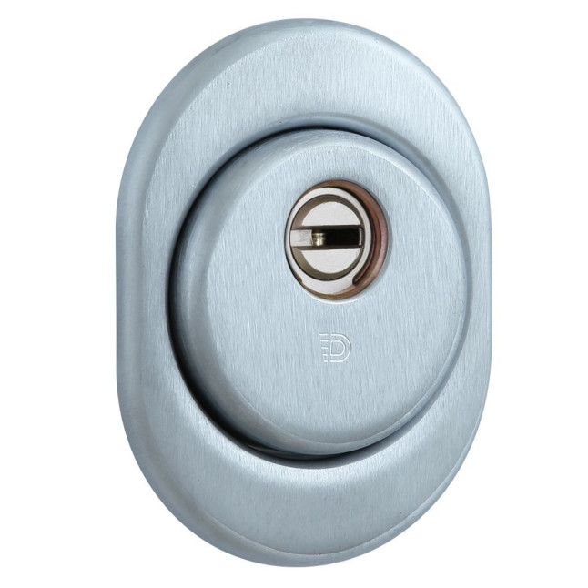 Протектор DISEC CONTRO CD2100 DIN Oval 30/40мм хром мат 3клас T внутренний, регулируемый Протектор DISEC CONTRO CD2100 DIN Oval 30/40мм хром мат 3клас T внутренний, регулируемый