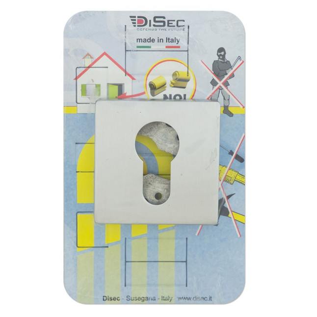 Щиток DISEC KT002 DIN SQUARE хром мат T 