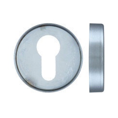 Щиток DISEC KT029 DIN OVAL Хром_мат T Внутрішній