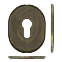 Щиток DISEC KT036 DIN OVAL Бронза_сатин BS