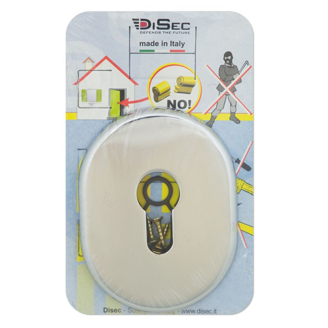 Щиток DISEC KT036 DIN Oval хром полированный C 