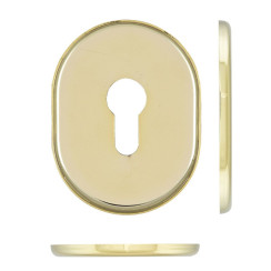 Щиток DISEC KT036 DIN OVAL Латунь_полірована L