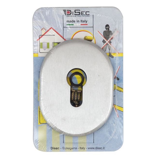 Щиток DISEC KT036 DIN Oval хром мат T 