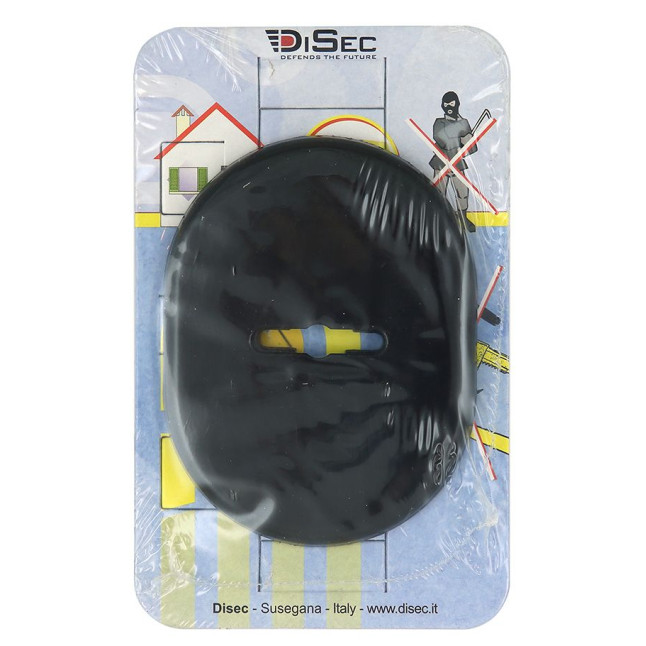 Щиток DISEC KT037 Matrix Oval краска черная N без шторки Щиток DISEC KT037 Matrix Oval краска черная N без шторки