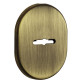 Щиток DISEC KT037 MATRIX OVAL Бронза_сатин BS Без шторки Щиток DISEC KT037 MATRIX OVAL Бронза_сатин BS Без шторки