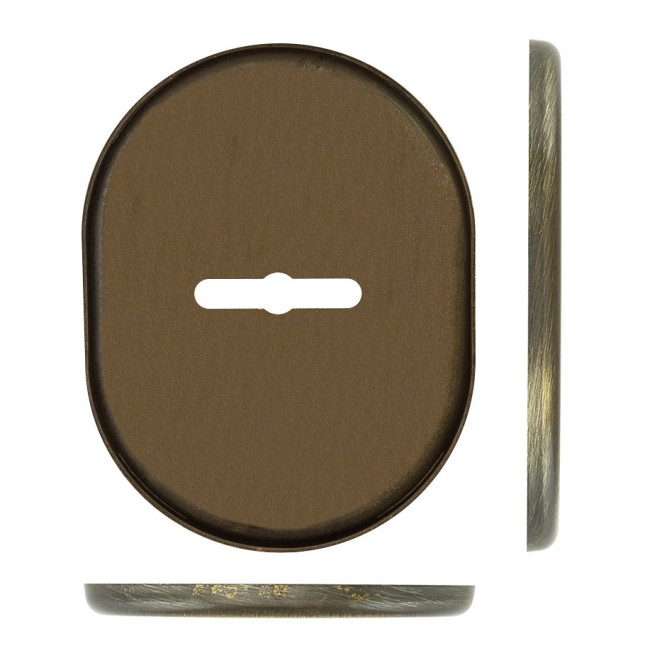 Щиток DISEC KT037 MATRIX OVAL Бронза_сатин BS Без шторки Щиток DISEC KT037 MATRIX OVAL Бронза_сатин BS Без шторки